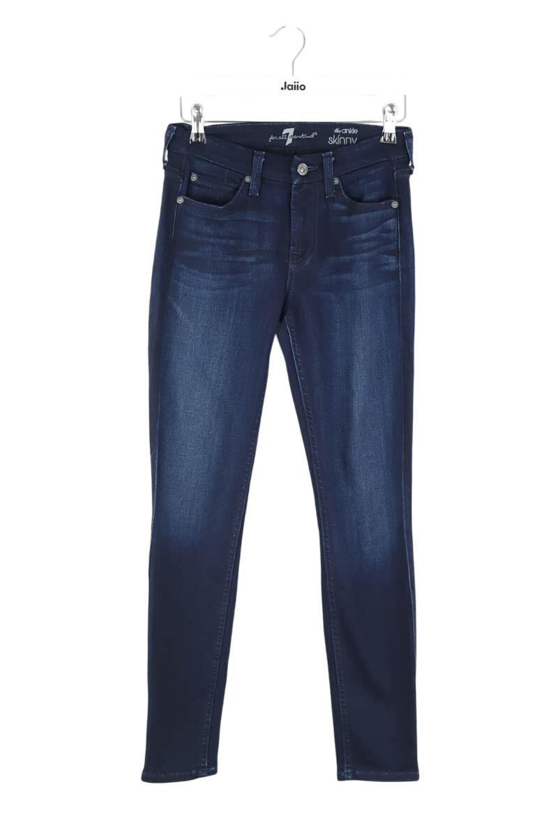 Slim 7 For All Mankind  Bleu