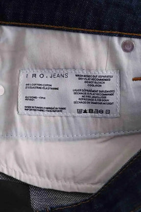 Jean droit Iro Bleu en Coton
