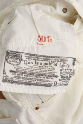 Slim Levi's  Blanc