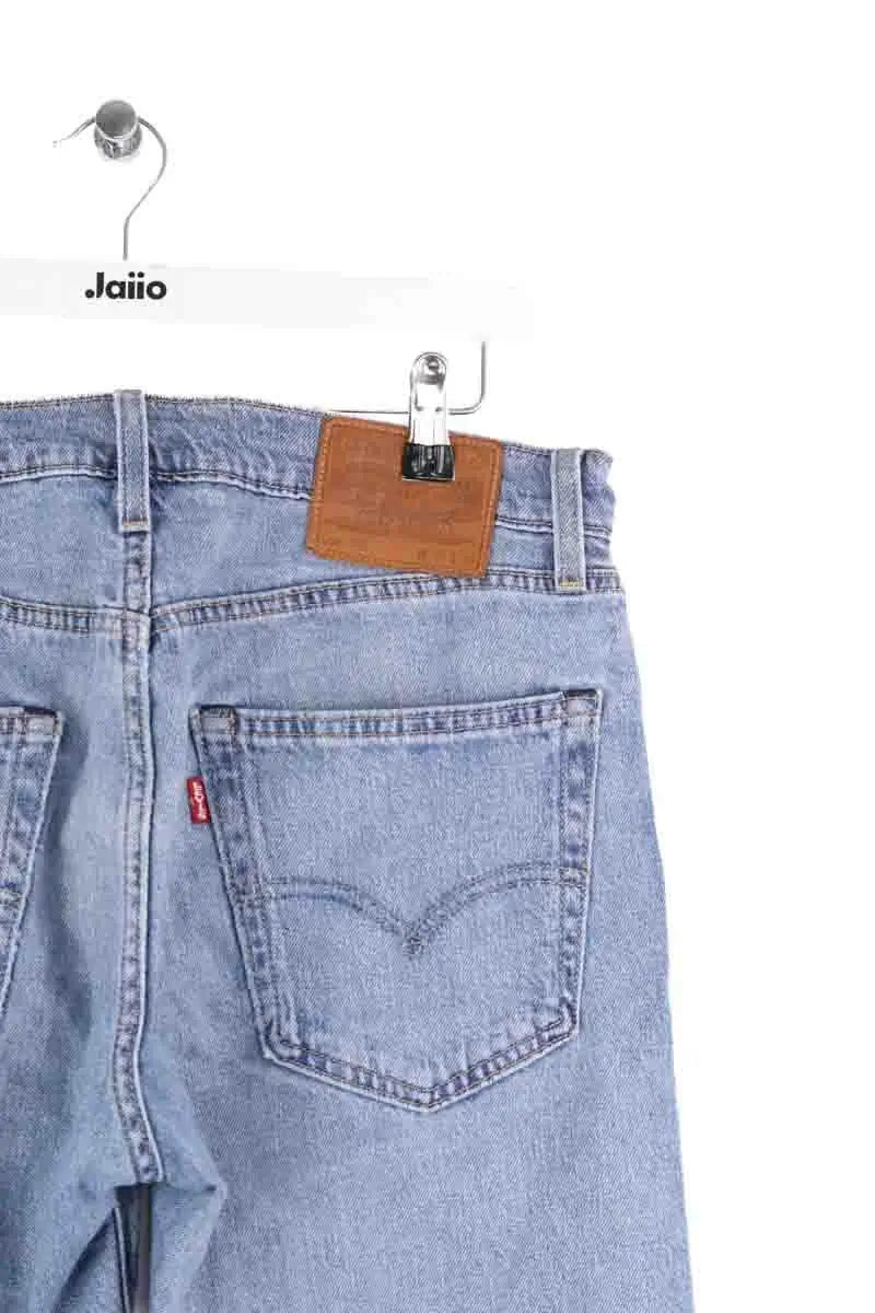 Jean droit Levi's 502 Bleu en Coton