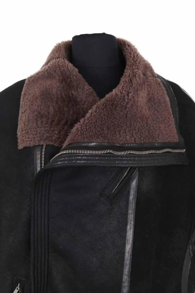 Veste Rick Owens Noir en Daim