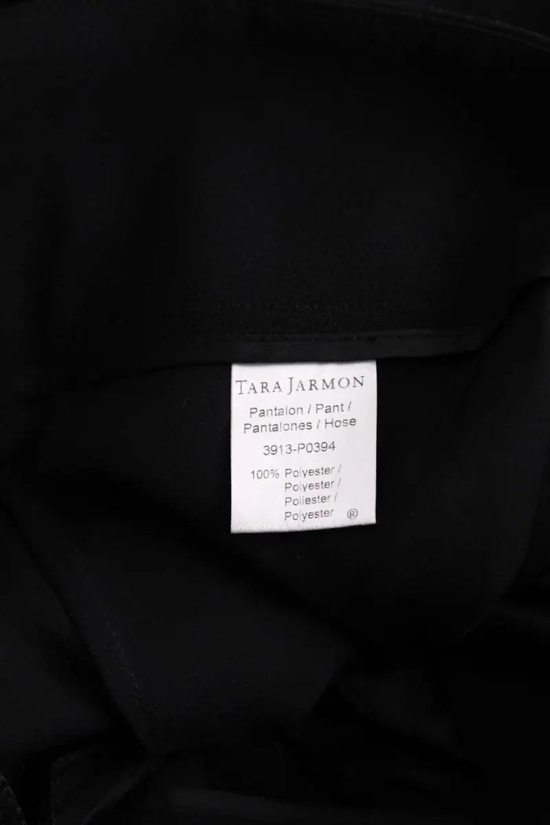 Pantalon large Tara Jarmon Noir en Synthétique