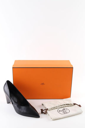 Talons Hermès  Noir