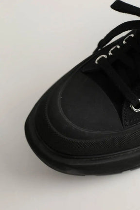 Baskets Alexander McQueen Noir en Tissu