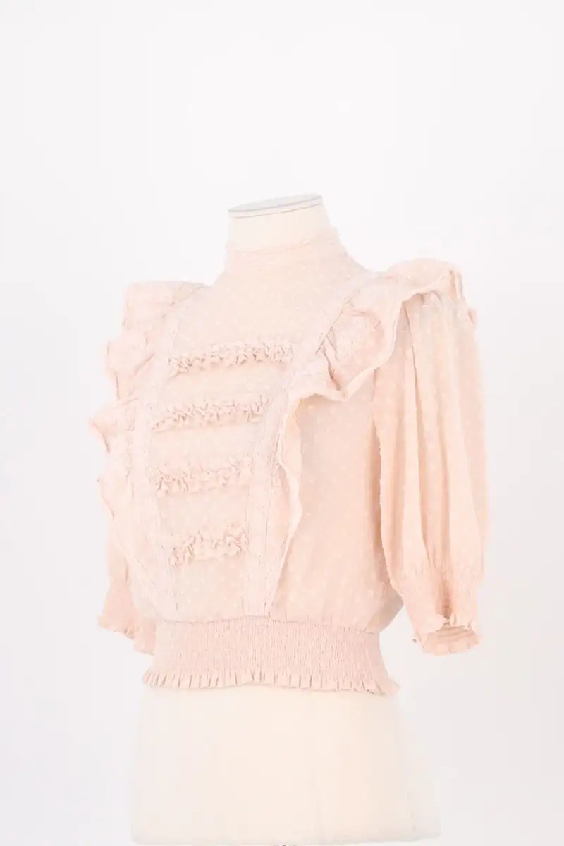 T-shirt The Kooples Rose en Coton