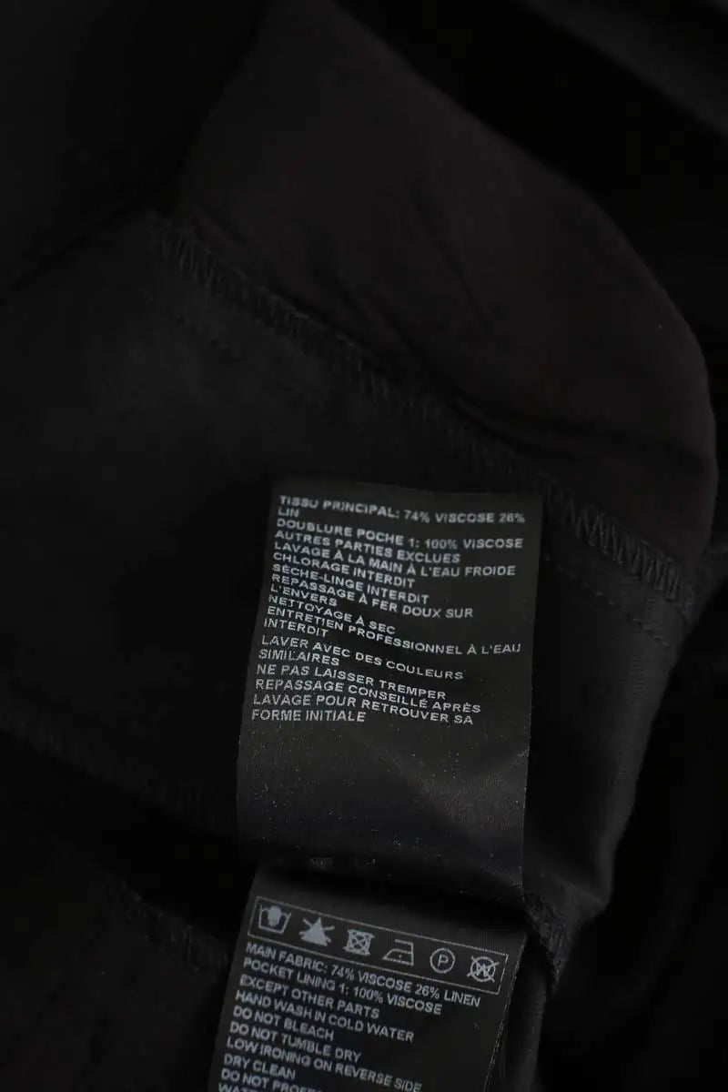Pantalon Carot Bash  Noir