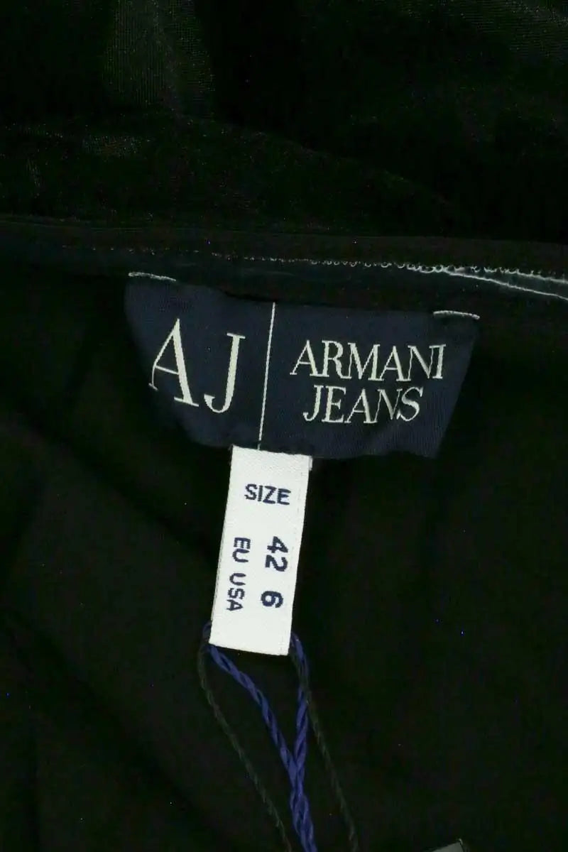 Robe Armani Jeans Noir en Synthétique