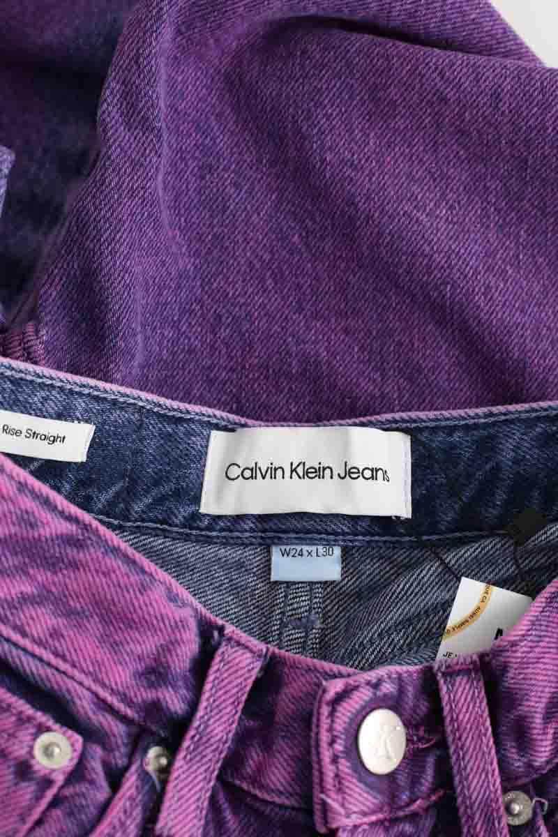 Jean droit Calvin Klein  Violet