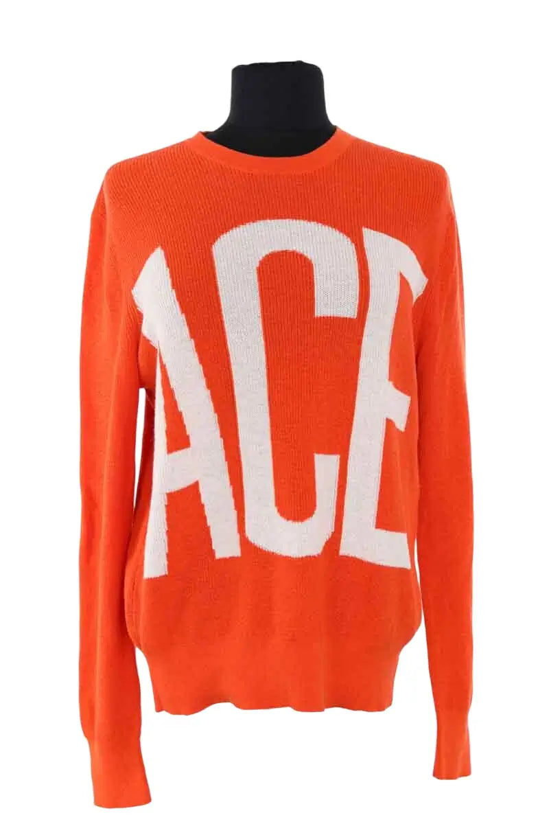 Pull From Future Orange en Coton, taille XS - Seconde Main