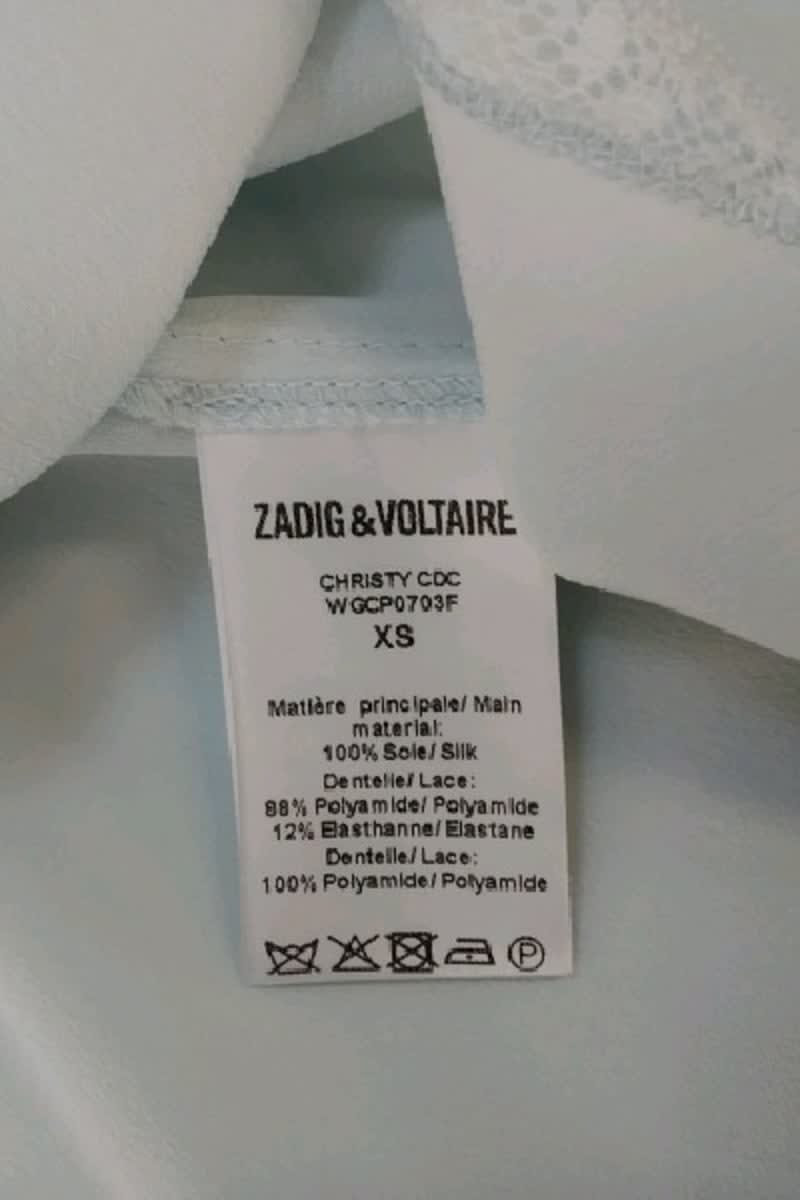 Tops sans manche Zadig & Voltaire  Bleu