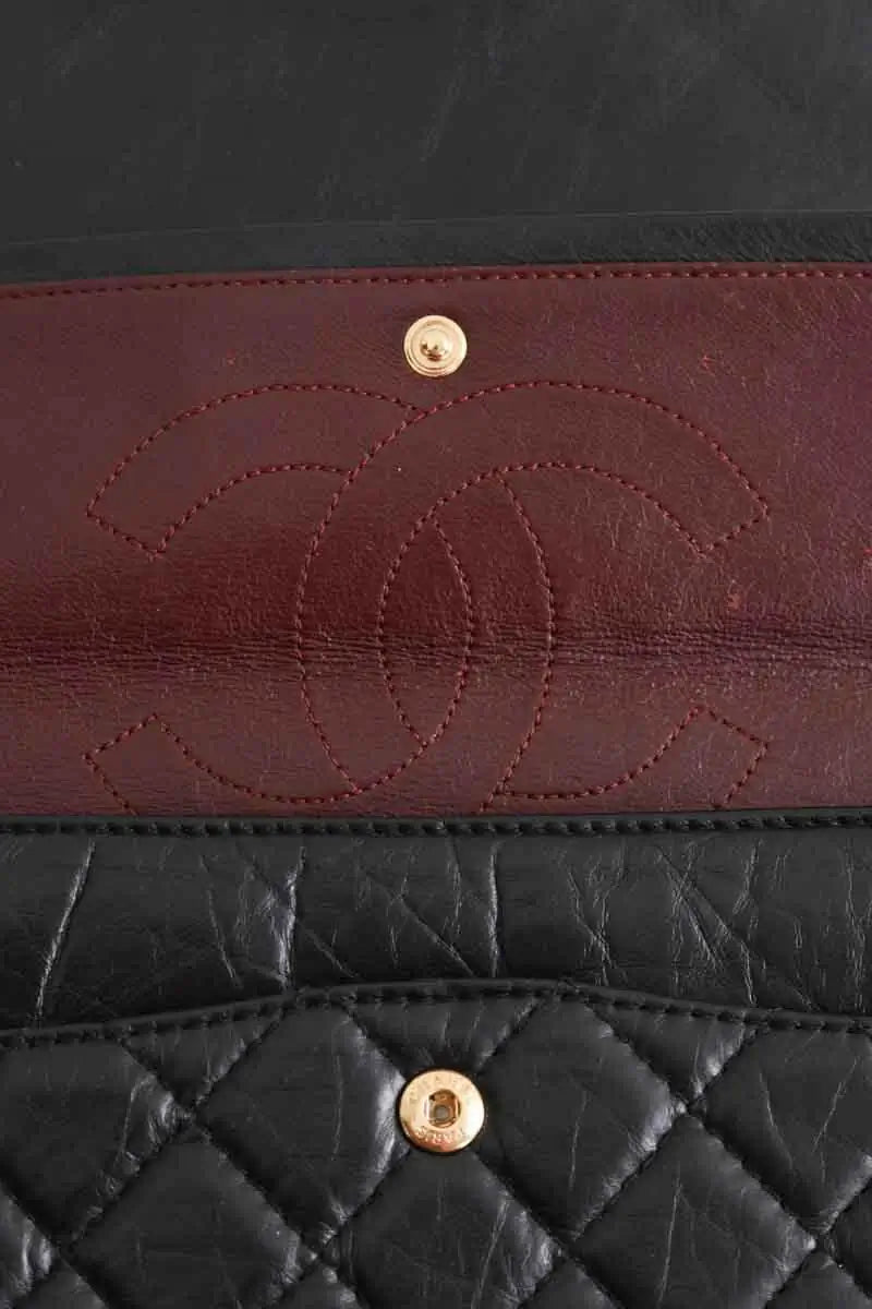 Sac à main Chanel 2.55 Noir en Cuir