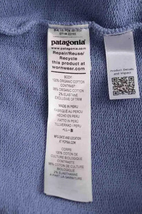 Sweatshirt Patagonia Blanc en Coton