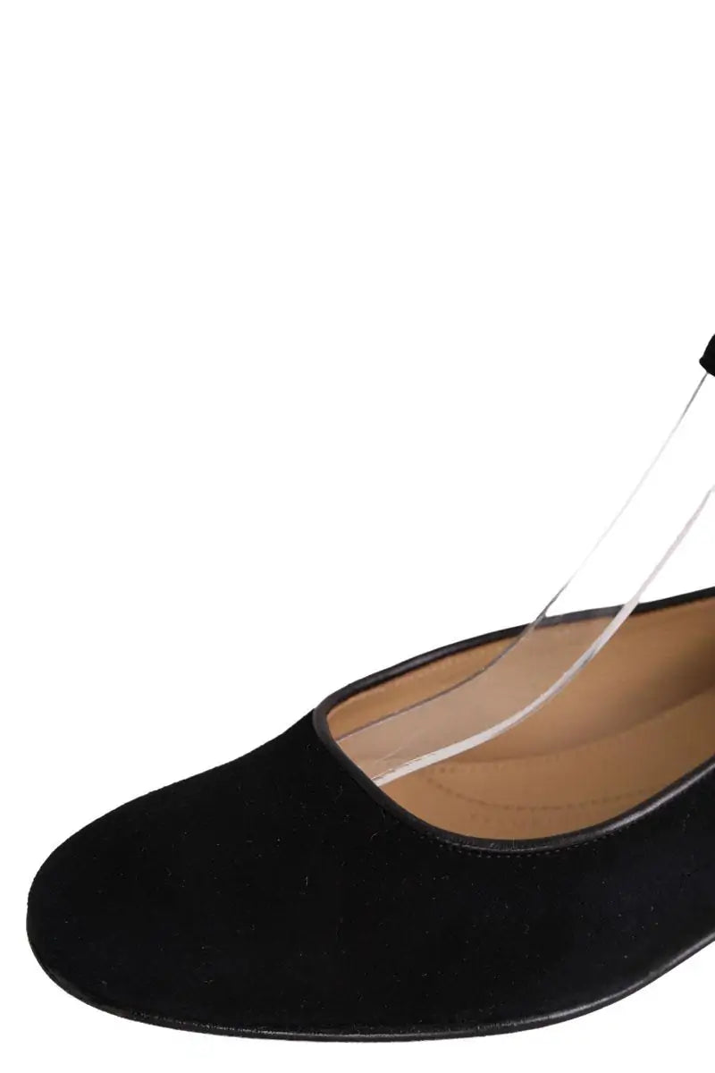 Ballerines Chatelles Noir en Daim