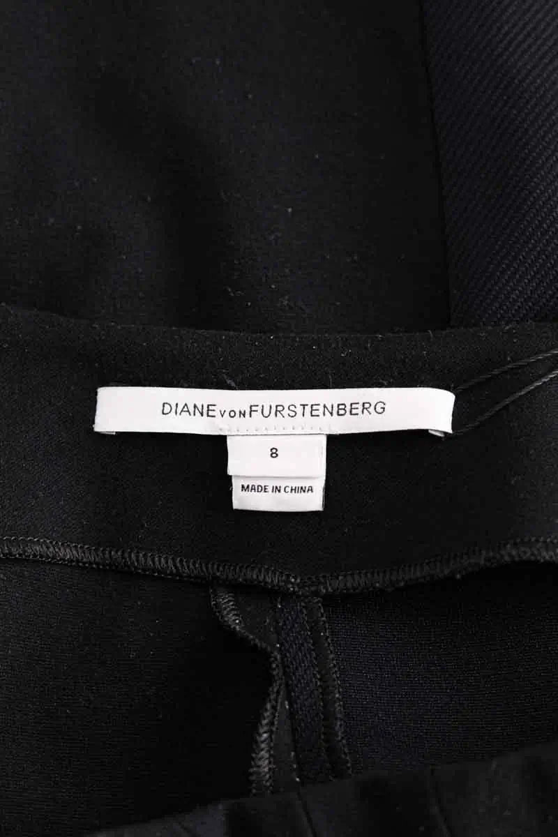 Jupe Diane Von Furstenberg Noir en Viscose