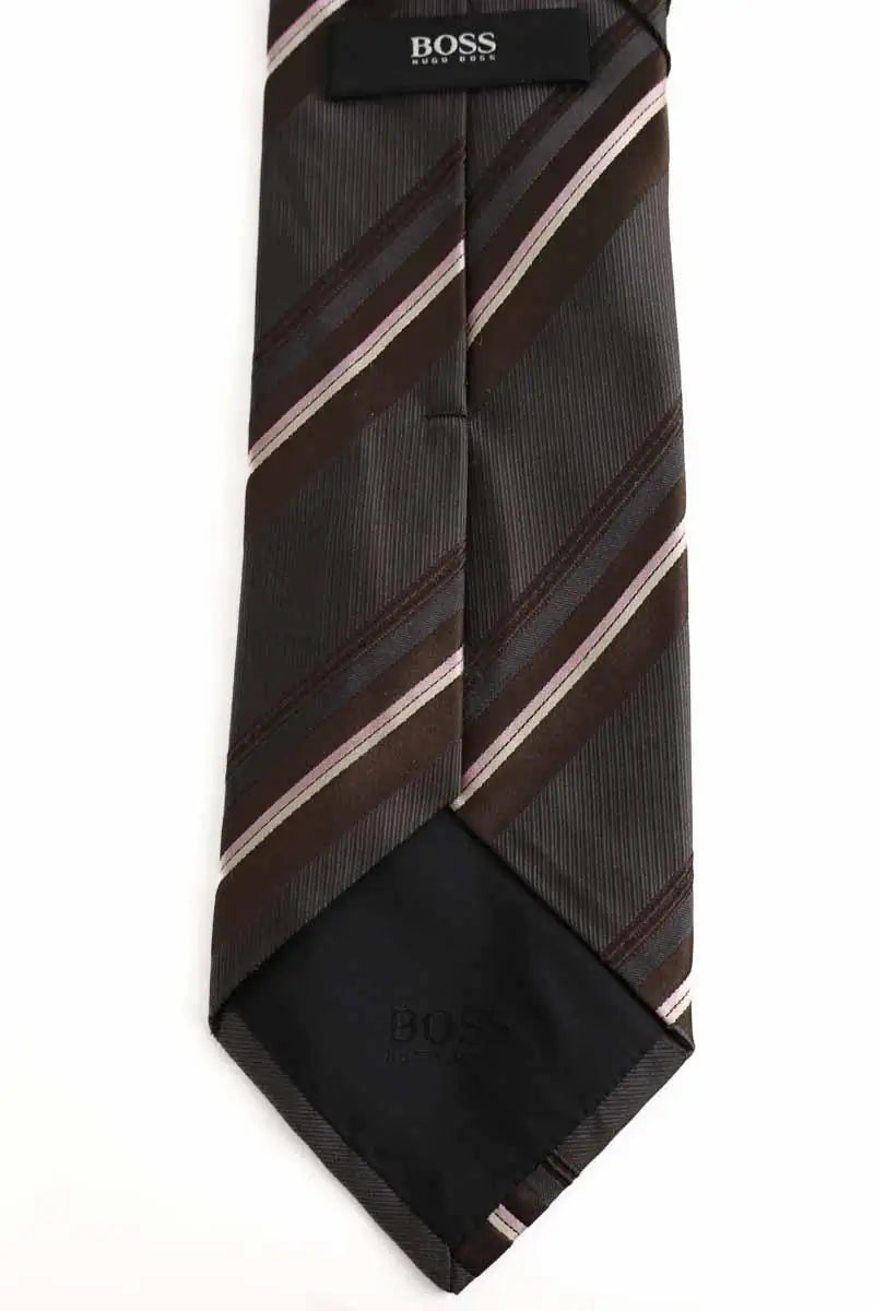 Cravate Boss  Anthracite
