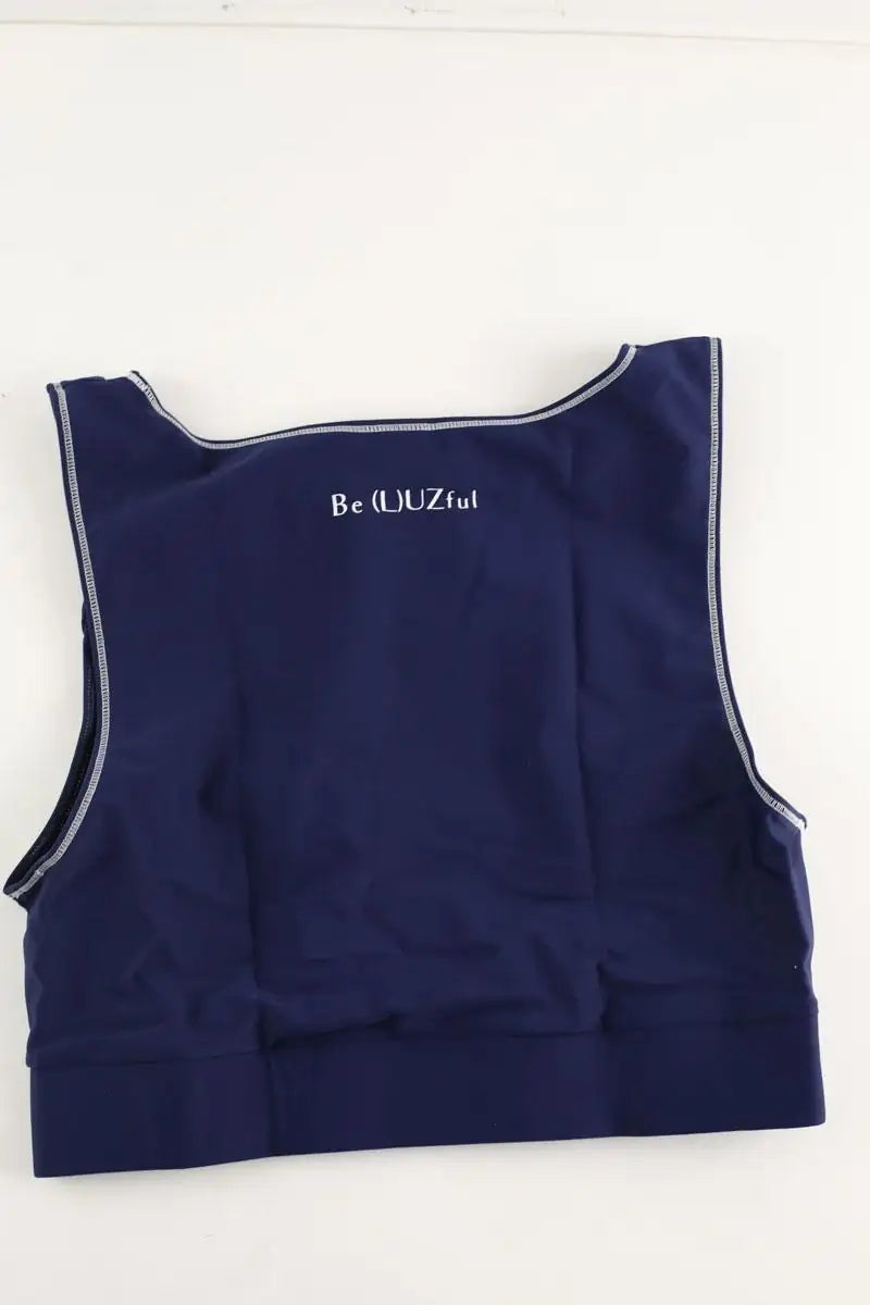 Brassière Luz Élise  Bleu en Polyamide