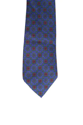 Cravate Yves Saint Laurent Bleu en Soie
