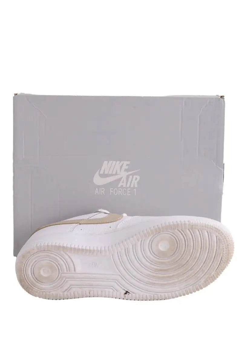 Baskets Nike Blanc en Cuir