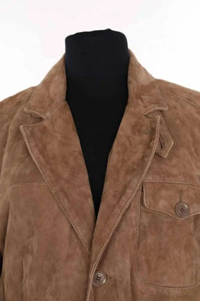 Manteau Kenzo Marron en Cuir