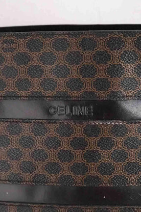 Sac porté épaule Celine Marron en Cuir