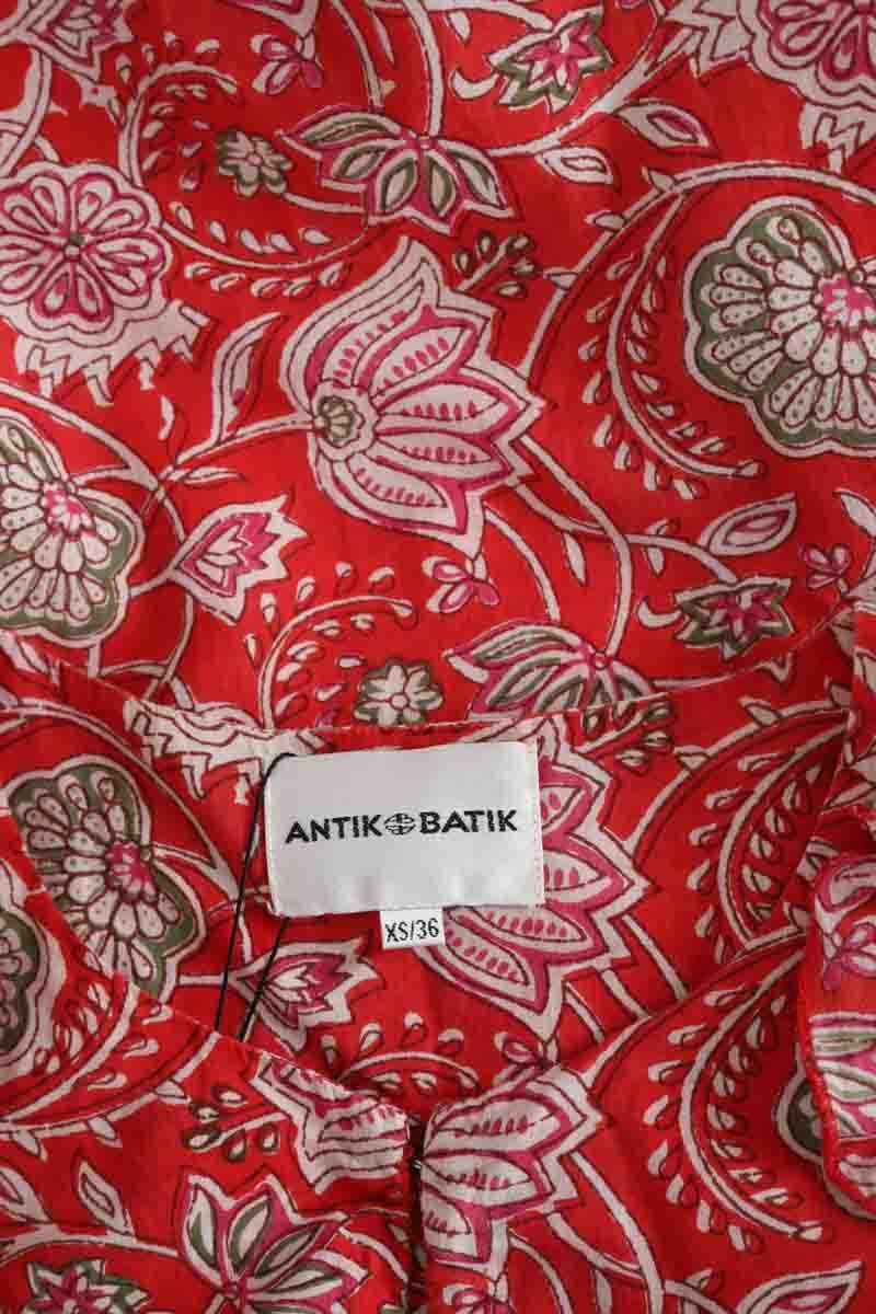 Mi-longueur Antik Batik  Rouge