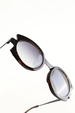 Lunettes de soleil Theo Flores  Marron