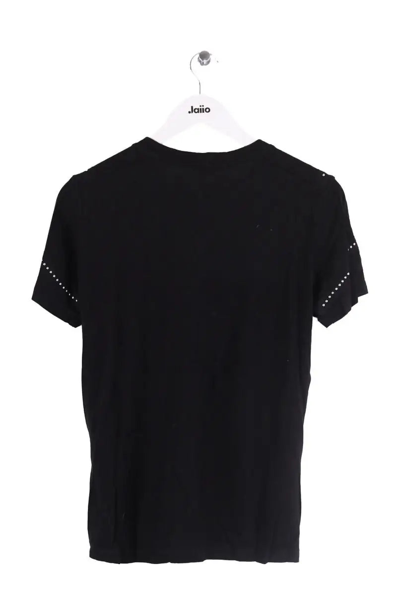 T-shirt Maje Noir en Coton