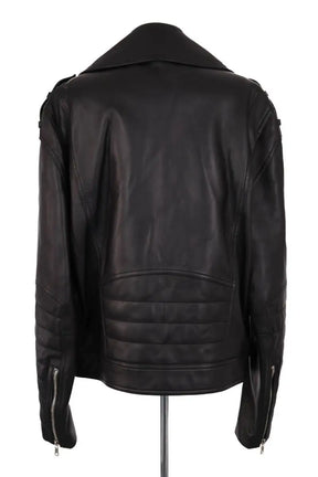 Veste Balmain Noir en Cuir