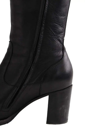 Bottes Free Lance Noir en Cuir