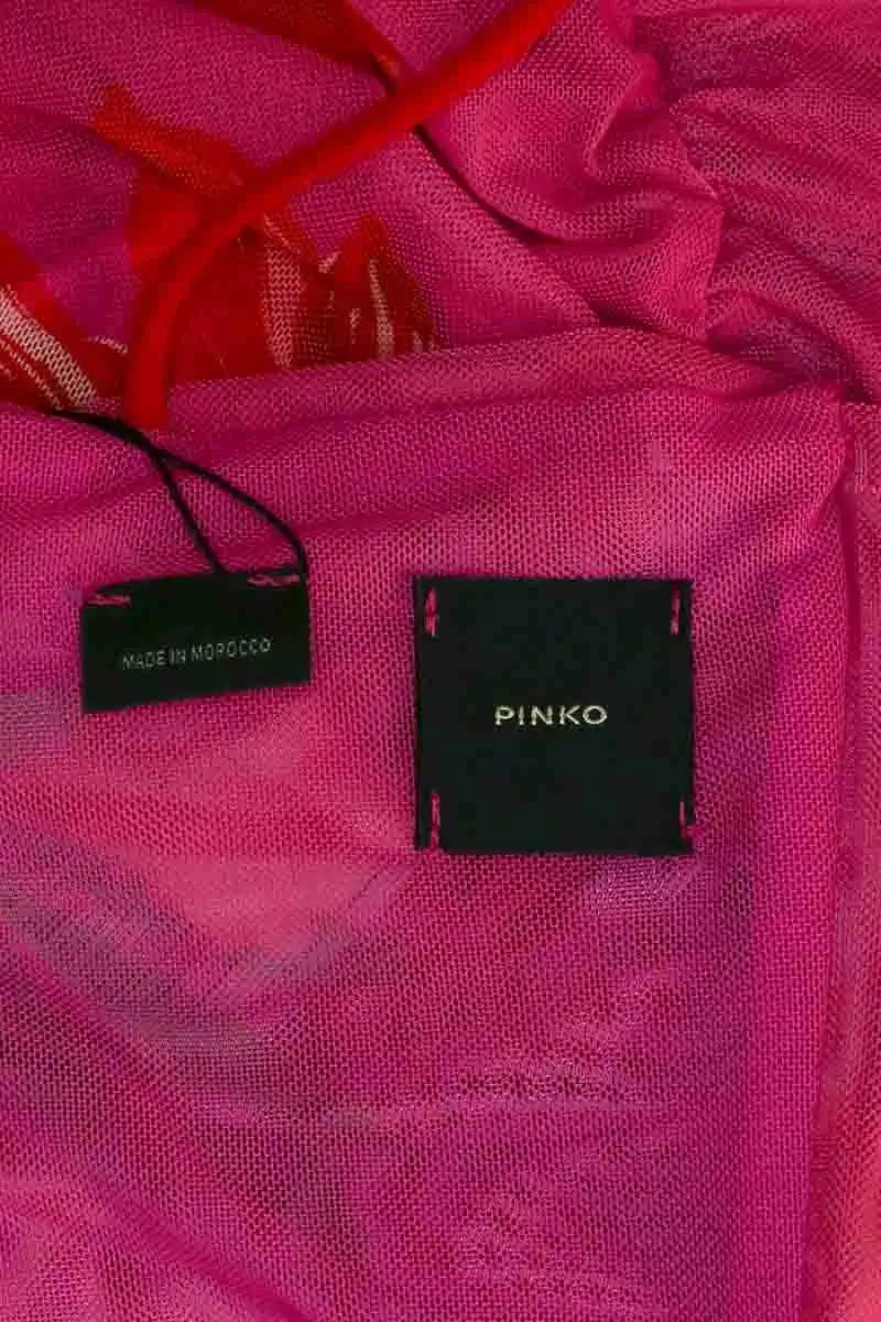 Robe Pinko Rose en Synthétique