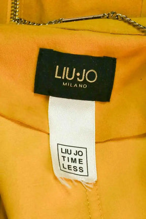 Veste Liu Jo Jaune en Cuir