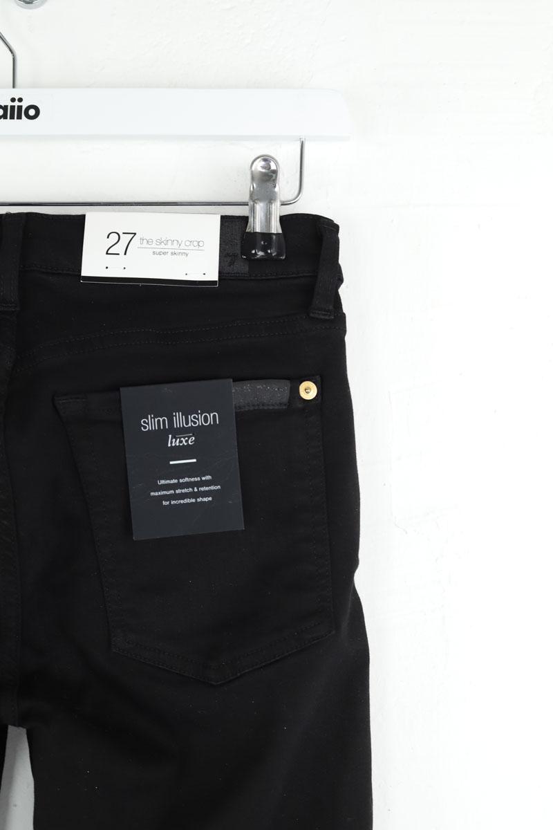 Slim 7 For All Mankind  Noir