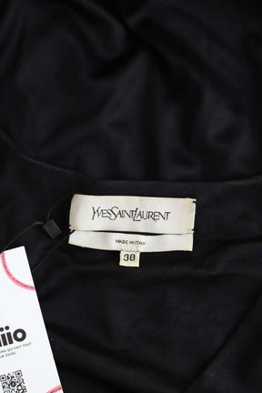 Mi-longueur Saint Laurent  Noir