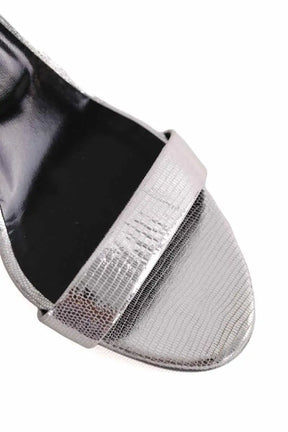 Talons Pierre Hardy Argent en Cuir