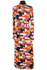 Robe Soi Multicolore en Viscose, taille S - Seconde Main
