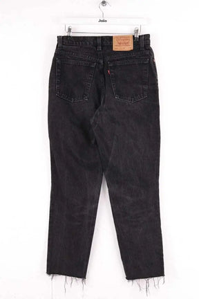 Jean droit Levi's 512 Noir en Coton