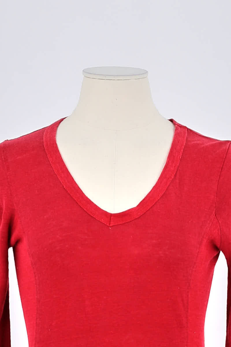 T-shirt Sandro  Rouge