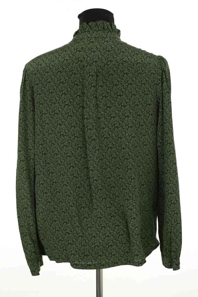 Blouse APC Vert en Soie