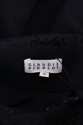 Robe Claudie Pierlot Marine en Synthétique