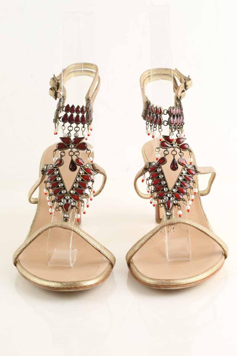Talons Giuseppe Zanotti  Doré