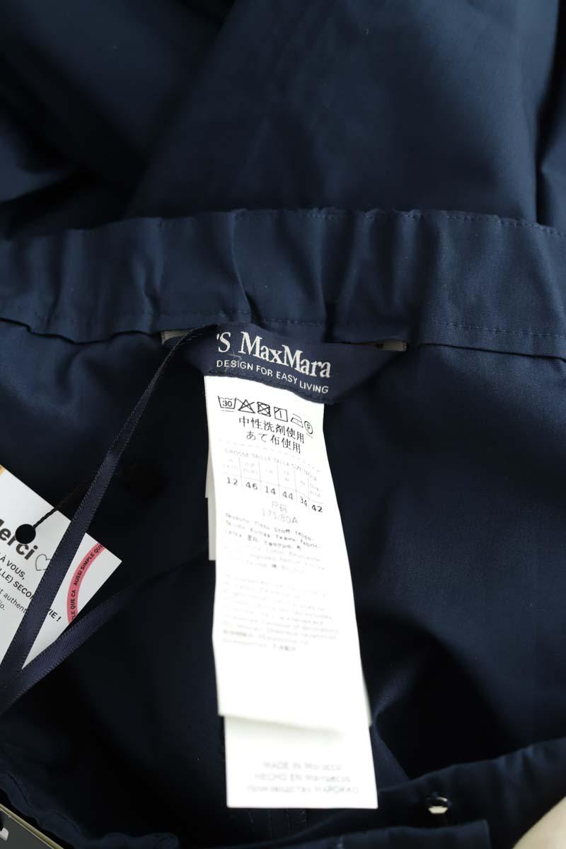 Droit Max Mara  Bleu