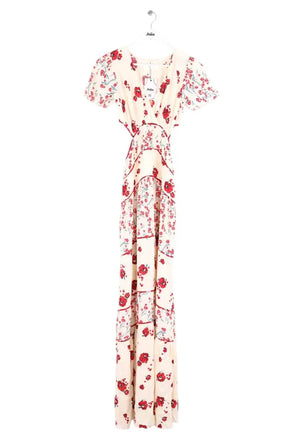 Robe Ba&Sh Ecru en Viscose, taille XS - Seconde Main