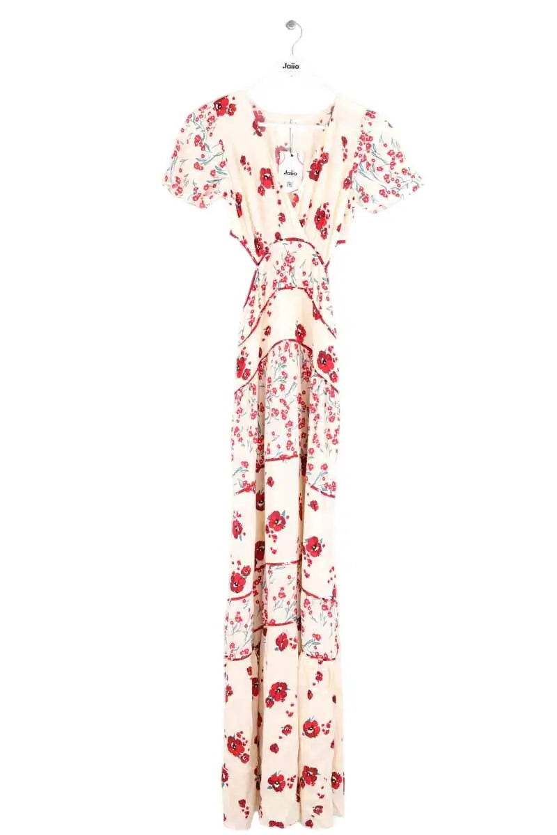 Robe Ba&Sh Ecru en Viscose, taille XS - Seconde Main