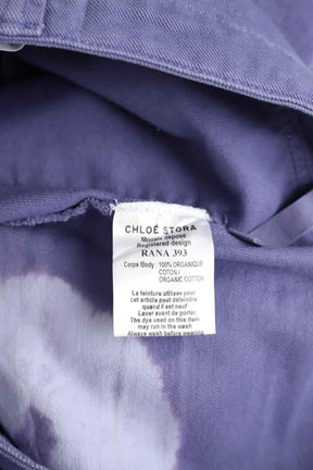 Droit Chloé Stora  Bleu
