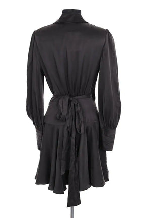 Robe Zimmermann Noir en Soie