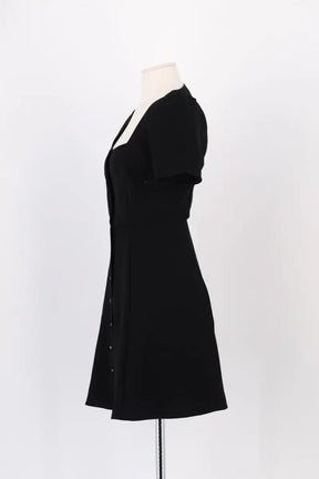 Robe Sézane Noir en Viscose