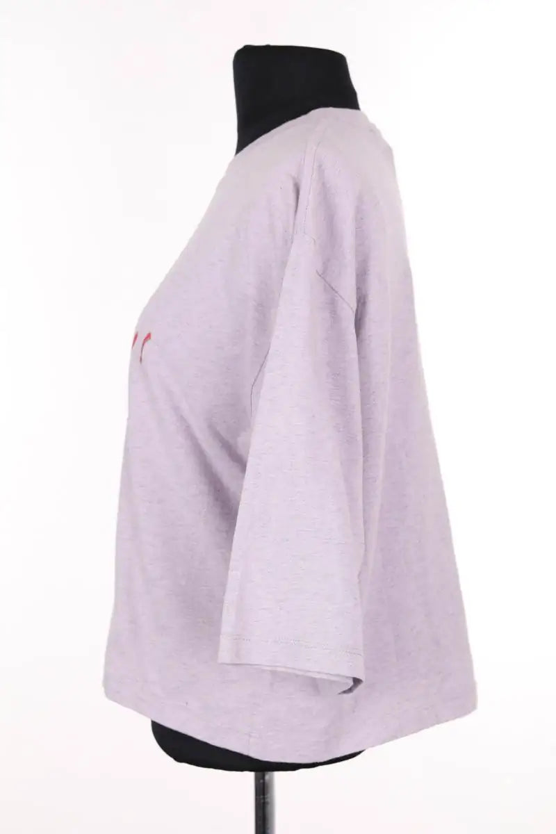 T-shirt Ba&Sh Violet en Coton