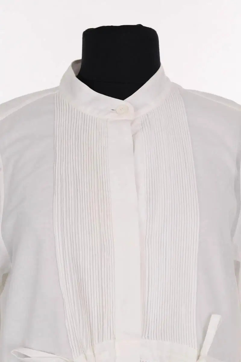 Robe Chloé Blanc en Coton