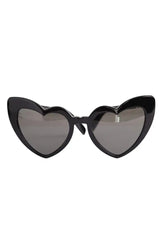 Lunettes de soleil Saint Laurent Noir en Plastique - Seconde Main