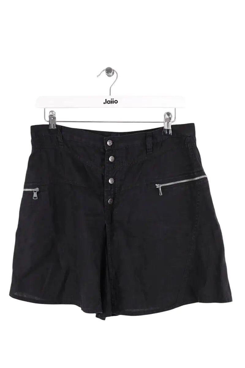 Mini jupe Armani Jeans Noir en Lin, taille L - Seconde Main